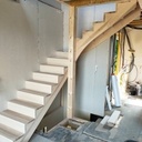 Panel d'escaliers en frêne