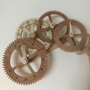 Horloge bois