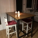 Table style industrielle