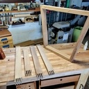 La 3ème plus belle table du monde. Live edge, river table, 99,8% bois