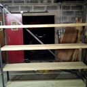 Étagère de bastaing aérien