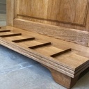 Un râtelier pour mousquets de collection