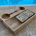 Plateau apéro piscine