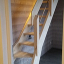 Création d'une mezzanine et d'un escalier quart tournant