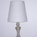 Pied de lampe en bois tourné détourné