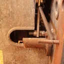 tendeur d'une nouvelle courroire pour remettre l'entrainement en route ! Il fallu changer toutes les axes des engrenages