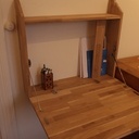 Bureau mural repliable