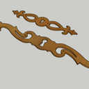 Entrée de clé de style pour meubles