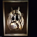 Lightbox Totoro et Zelda