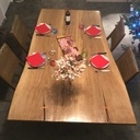 Table à manger en chêne massif