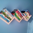 Etagère ZigZag en sapin