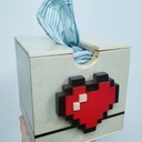 St-Valentin: Boite à mouchoirs pixel art AUTOMATIQUE !