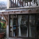 du coup, la baie vitrée est au sec