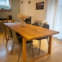 Table en chêne massif