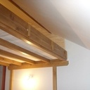 Escalier avec mezzanine