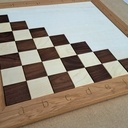 Plateau d'échecs grand format en kit (cadeau de fin d'année)