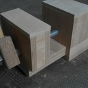 Etau à débrayage automatique en bois - Quick release.