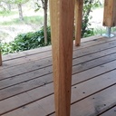 Table extérieure en chêne