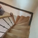 Escalier sur crémaillère