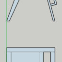 Table basse - porte revue