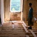 Plancher bois isolé aux copeaux