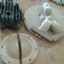 Modeleur mécanicien sur bois