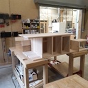 Les "U" collés, et collés aux traverses