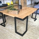 Table basse industriel pleine de caractere