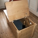 Petite table bar en chêne