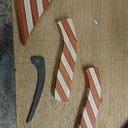 Couteau façon poisson clown