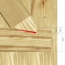 Plan porte de cabanon