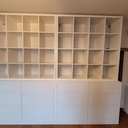 Meuble en mélaminé 12 tiroirs