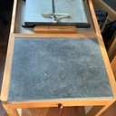 Etabli mobile pour la reliure