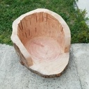 Fauteuil en bois d'arbre