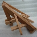 Maquette charpente : noulet de lucarne