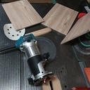 Dessous de plats en bois de récup