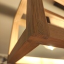 Luminaire style industriel