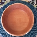 Tournage d'un bol en merisier