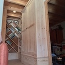 Armoire murale en pin