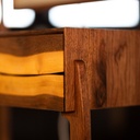 Coiffeuse en noyer noir