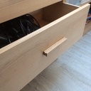 Trio de meuble de rangement