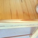 Très grand plateau sur pied, sur mesure