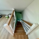 Escalier quart tournant