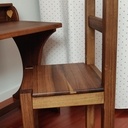 Chaise enfant en noyer