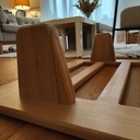 Lit de transition simple en hêtre pour enfant