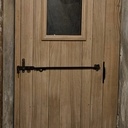 Porte simple à emboîture