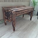 Petit banc pour le hall d'entrée en bios de palette