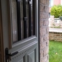 Porte d'entreé inspiration art déco