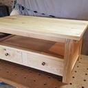 Table de salon en frêne