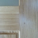 Porte d'entrée en chêne